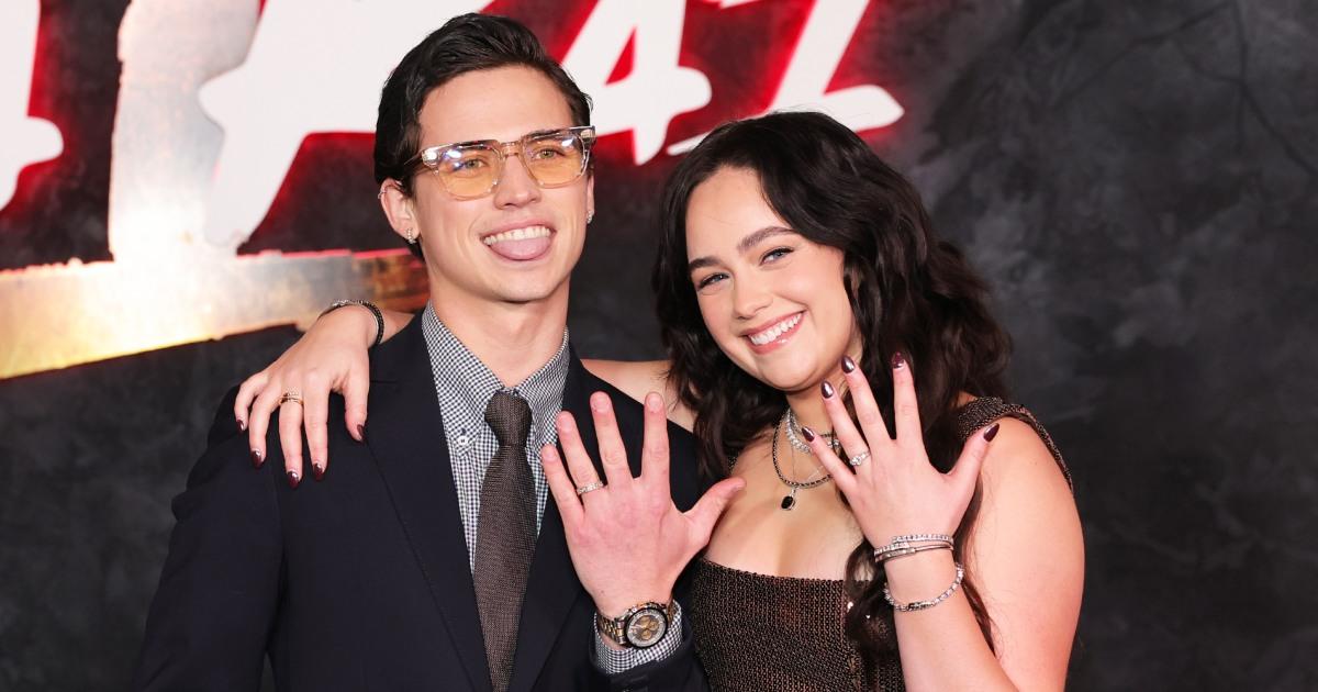Tanner Buchanan and Mary Mouser Announce Engagement Post "Cobra Kai" Finale