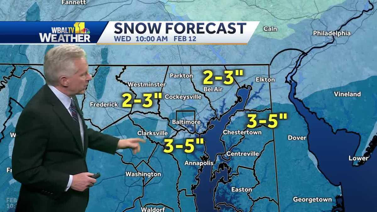 Maryland Braces for Significant Snowfall: Winter Storm Warning Issued