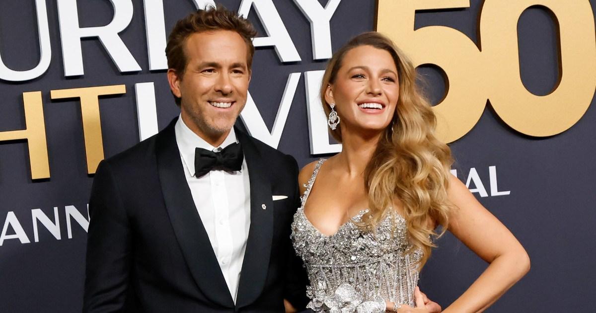 Ryan Reynolds Playfully Jabs at Blake Lively's Legal Saga on SNL50