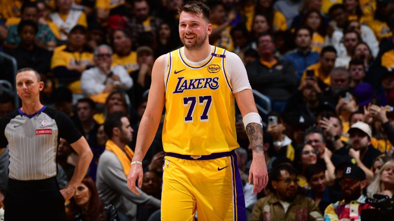 Luka Doncic Shines in Lakers Debut, Energizing Fans and Teammates