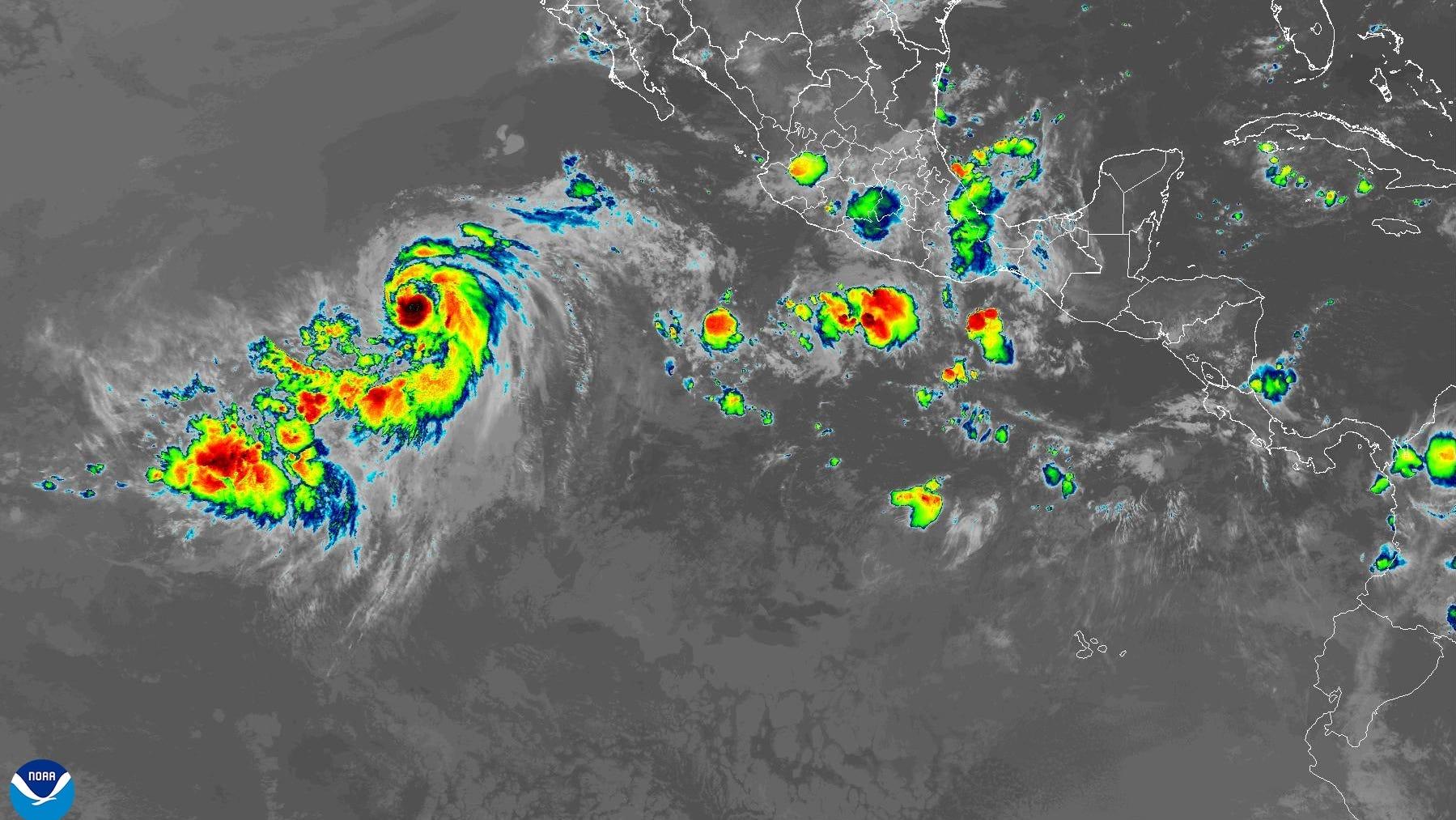 Tropical Storm Gil Set to Become a Hurricane While Iona Remains Weaker
